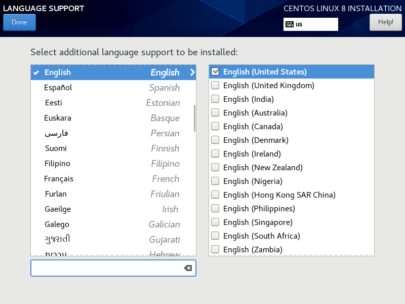 Language-Support