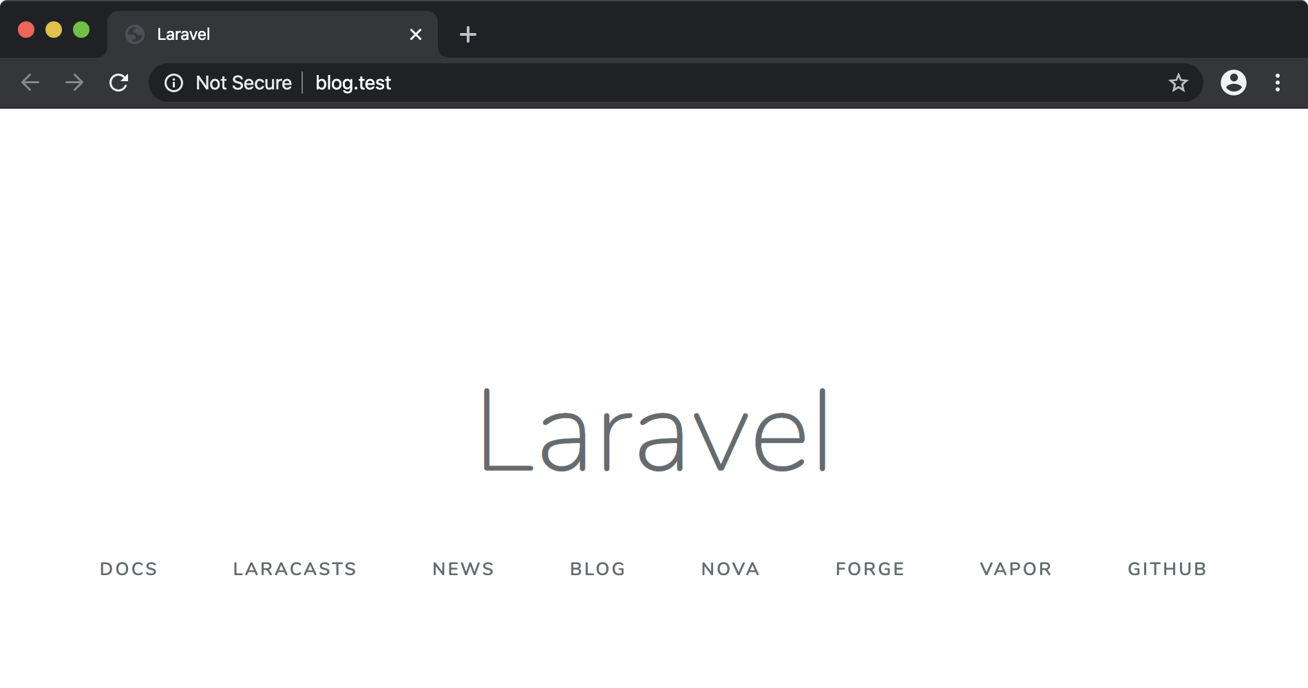 Laravel 7 Welcome